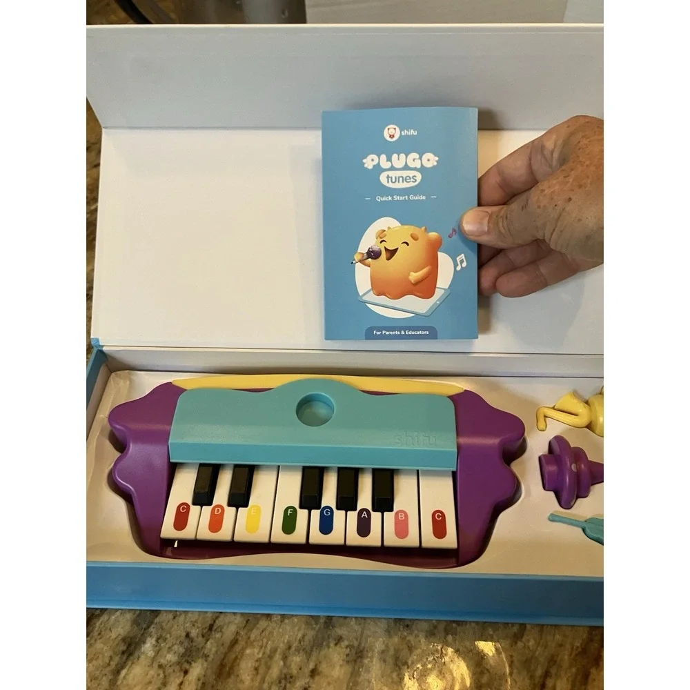 PlayShifu Plugo Tunes music learning kit Interactive Keyboard And Gameboard Base